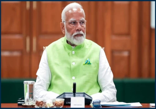 PM Modi addresses the Global Conference on Space Exploration (GLEX) 2025